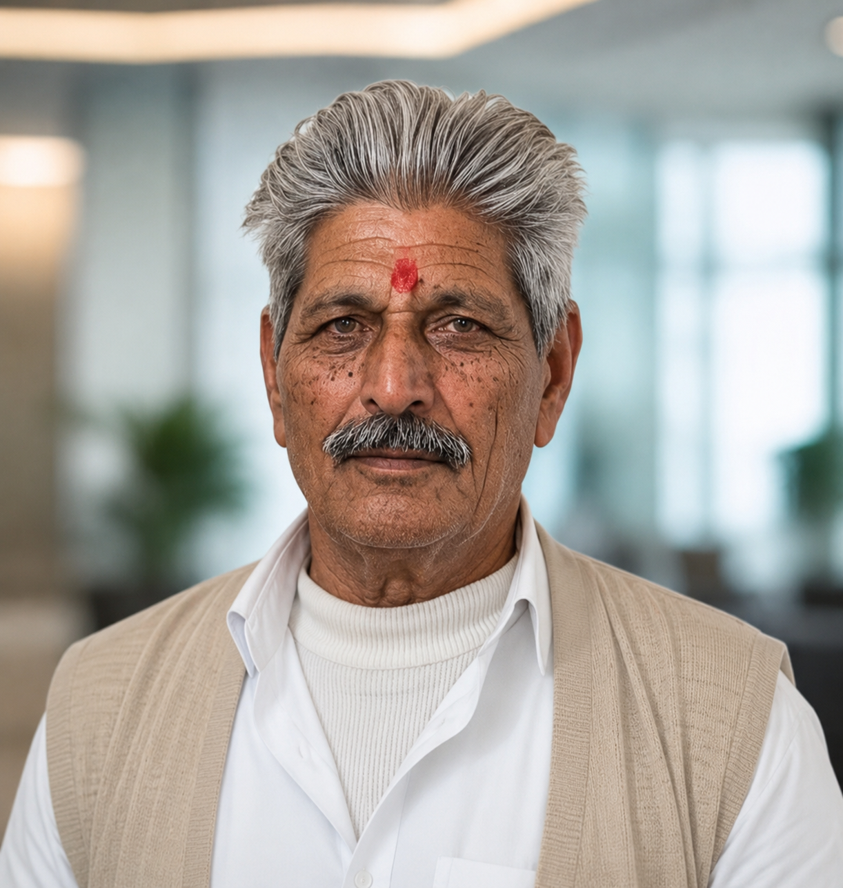 Mr. Shriram Jangir — founder of SR Interiors, 1982